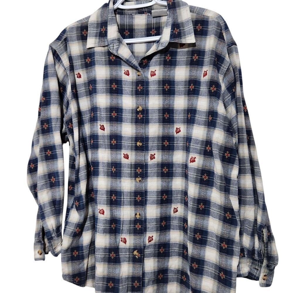 Unbranded Shirt Size 2X Plaid Longsleeve